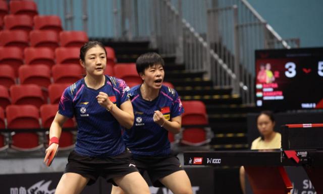 hth体育-单打失意双打过关 陈梦/王艺迪险胜印度组合晋级