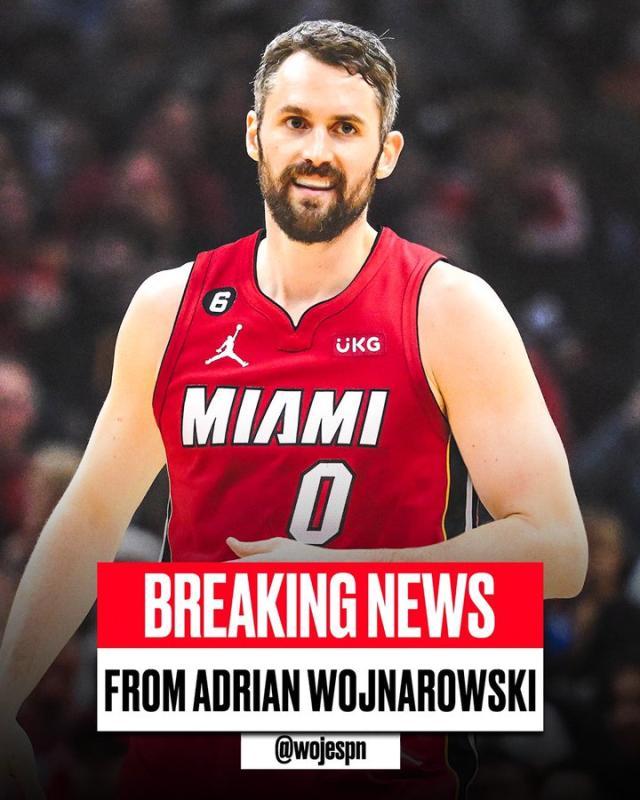 拉夫告别骑士奔赴迈阿密，热火等来急需的空间内线